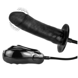 BAILE - BIGGER JOY AUFBLASBARER DILDO MIT VIBRATION 16 CM – Produktansicht 5