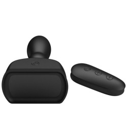 MR PLAY - SCHWARZER AUFBLASBARER ANALSTECKER MIT FERNBEDIENUNG – Produktansicht 4