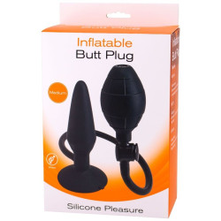 SEVEN CREATIONS - AUFBLASBARER ANALPLUG GRÖSSE M – Produktansicht 2