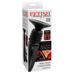 FETISH FANTASY SERIES - BODY DOCK THRUSTER DILDOKLEMME MIT 7 PUSH-MODI SCHWARZ – Produktansicht 5