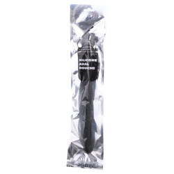 ALL BLACK - DUSCHE ANAL KLAPPBARES SILIKON 27 CM – Produktansicht 2