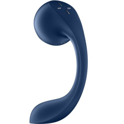 SATISFYER - PRO+ WAVE 4 G-SPOT & AIR PULSE STIMULATOR KOSTENLOSE APP DUNKELBLAU – Produktansicht 2