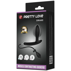 PRETTY LOVE - DRAKE AUFBLASBARER ANALSTECKER – Produktansicht 4