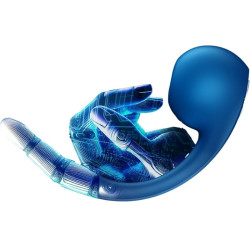 SATISFYER - PRO+ WAVE 4 G-SPOT & AIR PULSE STIMULATOR KOSTENLOSE APP DUNKELBLAU – Produktansicht 5