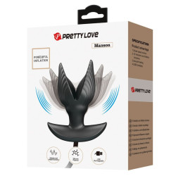 PRETTY LOVE - AUFBLASBARER & WIEDERAUFLADBARER ANALPLUG – Produktansicht 9