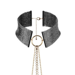 BIJOUX - DÉSIR MÉTALLIQUE SCHWARZE METALLIC-HALSKETTE – Produktansicht 2