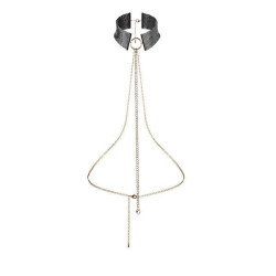 BIJOUX - DÉSIR MÉTALLIQUE SCHWARZE METALLIC-HALSKETTE – Produktansicht 3