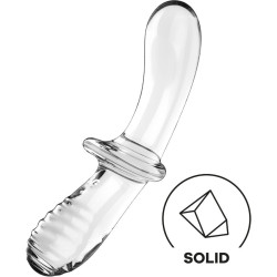 SATISFYER - DOPPEL KRISTALL DILDO