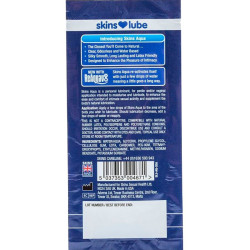 SKINS - AQUA GLEITMITTEL AUF WASSERBASIS, EINZELDOSIS 5 ML – Produktansicht 2