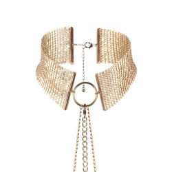 BIJOUX - DÉSIR MÉTALLIQUE GOLDENE METALLIC-HALSKETTE – Produktansicht 3
