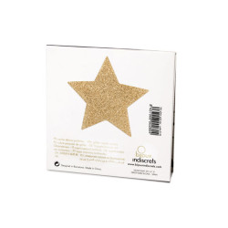 BIJOUX - INDISCRETS FLASH GOLDEN STAR NIPPELABDECKUNGEN – Produktansicht 3
