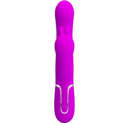 PRETTY LOVE - CAMMY TRIPLE VIBRATOR MULTIFUNKTION 4 IN 1 ROSA – Produktansicht 2