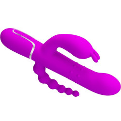 PRETTY LOVE - CAMMY TRIPLE VIBRATOR MULTIFUNKTION 4 IN 1 ROSA – Produktansicht 3