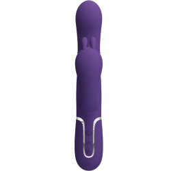PRETTY LOVE - CAMMY TRIPLE VIBRATOR MULTIFUNKTION 4 IN 1 LILA – Produktansicht 2