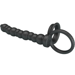 PRETTY LOVE - DILLION DOPPELTE PENETRATION COCK RING SCHWARZ – Produktansicht 3