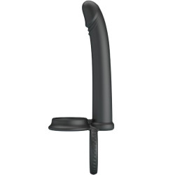 PRETTY LOVE - DILLION DOPPELTE PENETRATION DOPPELTER COCKRING SCHWARZ – Produktansicht 2