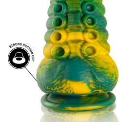 EPIC - CETUS GRÜNER TENTAKEL-DILDO, GROSSE GRÖSSE – Produktansicht 7