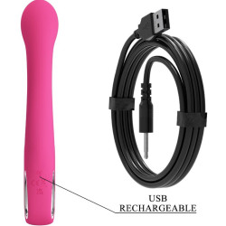 PRETTY LOVE - FRITZ RABBIT VIBRATOR 12 VIBRATIONEN ROSA – Produktansicht 7
