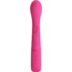 PRETTY LOVE - NOVAK RABBIT VIBRATOR 12 VIBRATIONEN ROSA – Produktansicht 2