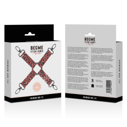 BEGME - RED EDITION PREMIUM VEGANES LEDER-SCHWEINEKRAWATTE – Produktansicht 5