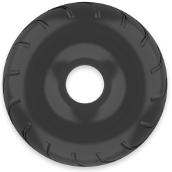 POWERING - SUPER FLEXIBLER UND WIDERSTANDSFÄHIGER PENISRING 5CM PR08 SCHWARZ – Produktansicht 2