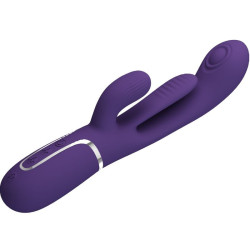 PRETTY LOVE - SHANIA TRIPLE RABBIT VIBRATOR MULTIFUNKTIONS-LILA – Produktansicht 4