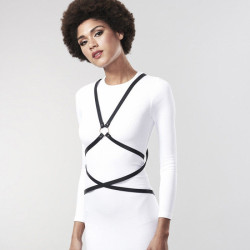 BIJOUX INDISCRETS MAZE - MULTI-WAY HARNESS SCHWARZ – Produktansicht 3