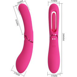 ROMANCE - LEXIE G-SPOT VIBRATOR 7 VIBRATIONEN ROSA – Produktansicht 8
