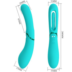 ROMANCE - LEXIE G-SPOT VIBRATOR 7 VIBRATIONEN BLAU – Produktansicht 8