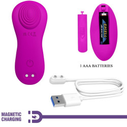 PRETTY LOVE - ROMARIO AUFLEGBARER KLITORIS-STIMULATOR MIT FERNBEDIENUNG ROSA – Produktansicht 8