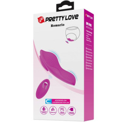 PRETTY LOVE - ROMARIO AUFLEGBARER KLITORIS-STIMULATOR MIT FERNBEDIENUNG ROSA – Produktansicht 9