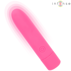 INTENSE - SYMONE USB WIEDERAUFLADBARER VIBRIERENDER BULLET 8 VIBRATIONEN ROSA 10 X 2,2 CM – Produktansicht 2