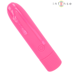 INTENSE - SYMONE USB WIEDERAUFLADBARER VIBRIERENDER BULLET 8 VIBRATIONEN ROSA 10 X 2,2 CM – Produktansicht 3