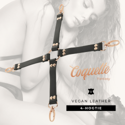 COQUETTE CHIC DESIRE - FANTASY HOG TIE VEGANES LEDER – Produktansicht 3