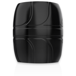 POWERING - SUPER FLEXIBLER UND WIDERSTANDSFÄHIGER PENISRING 5 CM PR11 SCHWARZ – Produktansicht 6