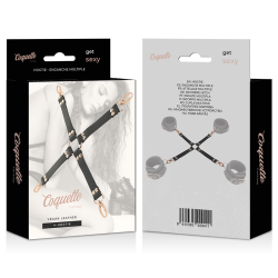 COQUETTE CHIC DESIRE - FANTASY HOG TIE VEGANES LEDER – Produktansicht 6