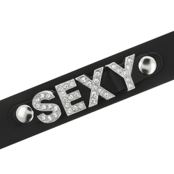 COQUETTE CHIC DESIRE - SEXY VEGANES LEDER-HALSBAND – Produktansicht 4