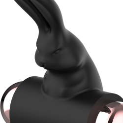 COQUETTE CHIC DESIRE - COCKRING MIT VIBRATOR SCHWARZ/ GOLD – Produktansicht 3
