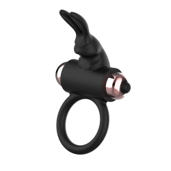COQUETTE CHIC DESIRE - COCKRING MIT VIBRATOR SCHWARZ/ GOLD – Produktansicht 7