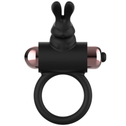 COQUETTE CHIC DESIRE - COCKRING MIT VIBRATOR SCHWARZ/ GOLD – Produktansicht 8