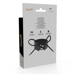 COQUETTE CHIC DESIRE - VEGANES LEDER-HALSBAND – Produktansicht 7