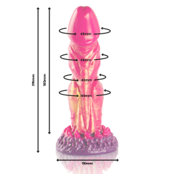 EPIC - CERBERUS DILDO MYTHOLOGISCHES FEUER – Produktansicht 3