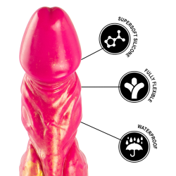 EPIC - CERBERUS DILDO MYTHOLOGISCHES FEUER – Produktansicht 4