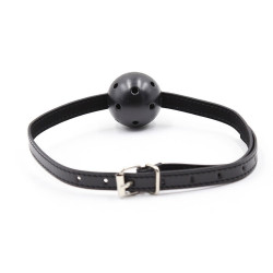 OHMAMA FETISH - KNEBEL MIT BALL UND ÖFFNUNGEN – Produktansicht 2