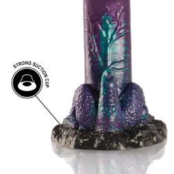 EPIC - BASILISK DILDO DOPPELT SCHUPPIG VERGNÜGEN, KLEINE GRÖSSE – Produktansicht 8