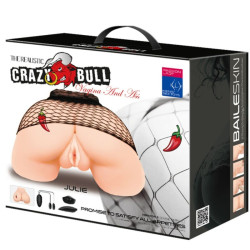 CRAZY BULL - VAGINA UND ANUS MIT REALISTISCHEM NETZ MIT VIBRATION – Produktansicht 11