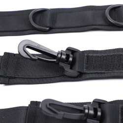 OHMAMA FETISH - HANDSCHELLEN UND KRAGEN AUS NYLON – Produktansicht 4