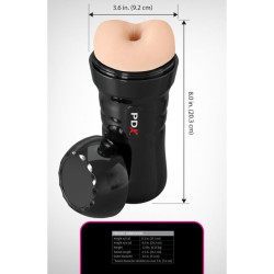 PDX EXTREME - WET BUSSIES SUPER BANGIN' BUTTHOLE ANAL STROKER 20,8 CM – Produktansicht 5