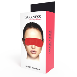 DARKNESS - GERADE ROTE MASKE – Produktansicht 5