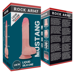 ROCKARMY - LIQUID SILICONE PREMIUM MUSTANG REALISTIC 18 CM -O- 4.14 CM – Produktansicht 7